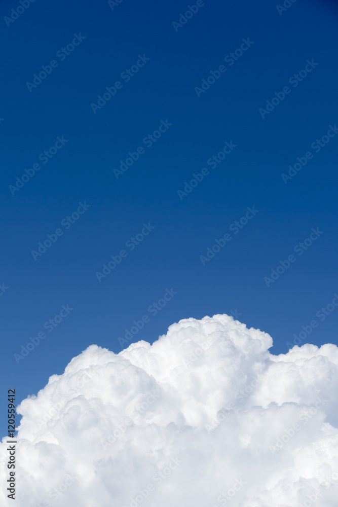 背景用　空と雲　青空　積乱雲　入道雲　夏空