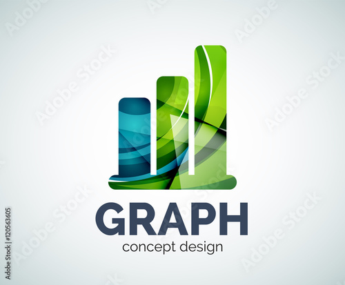 Graph logo template