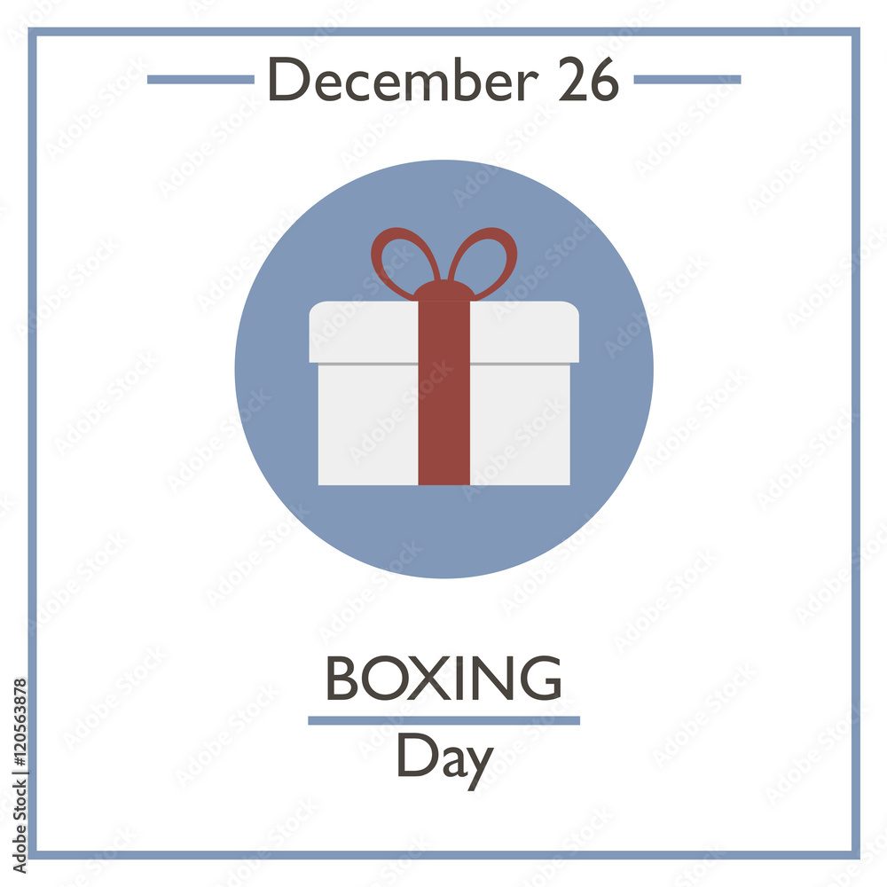 Boxing Day. December 26