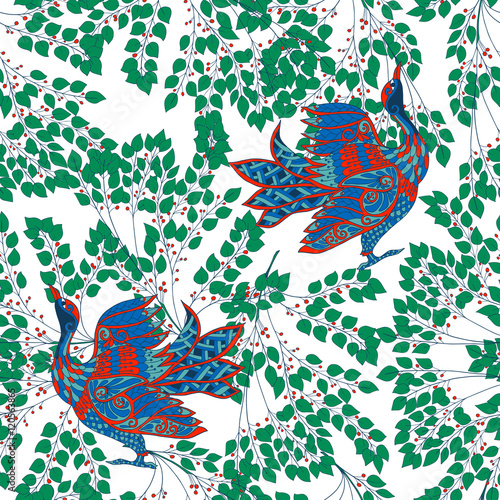 Floral seamless pattern