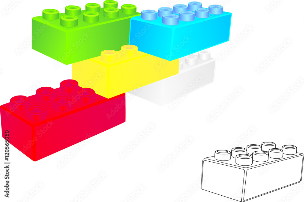 Obraz premium кубики