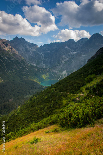 Mountain lake. High Tatras, Poland.