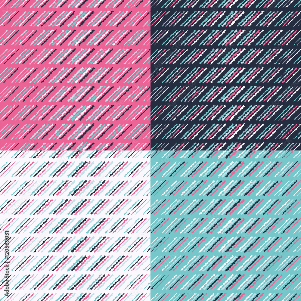 Set of 4 boho ethnic seamless patterns. Print. Repeating background. Cloth design, wallpaper. Set of 4 boho ethnic seamless patterns. Print. Repeating background. Cloth design, wallpaper.