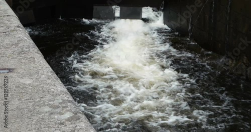 Lock of the Goeta Canal in Sweden photo