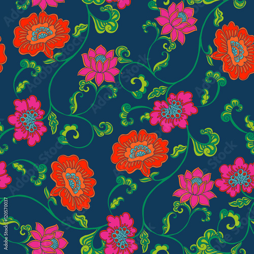 seamless tibet pattern