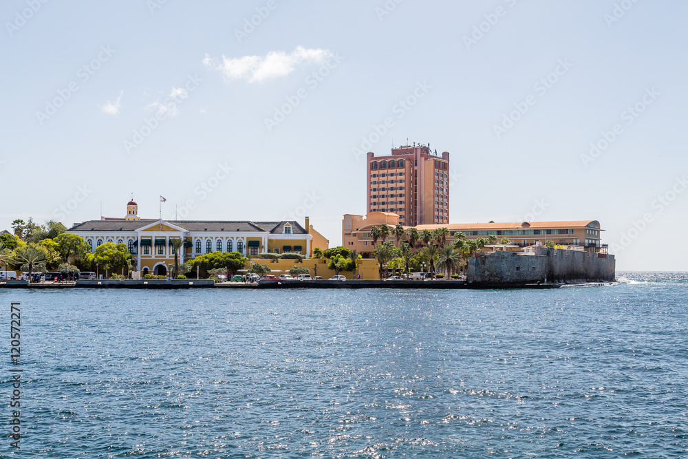 Government Building and Hotel on Curacao