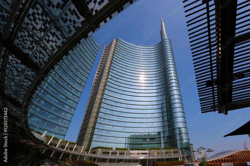 Naklejka premium Grattacielo Piazza Aulenti (MI)