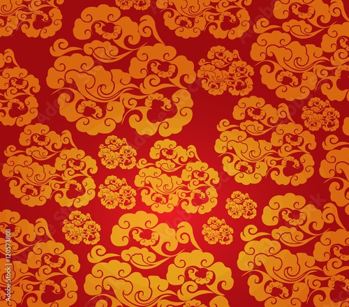 Chinese new year pattern background
