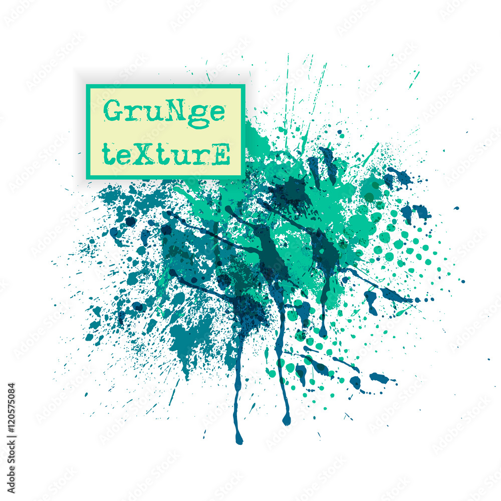 Fototapeta premium Grunge texture. Abstract vector template background. Easy to use