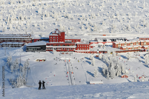 Sälen, Sverige - skiing