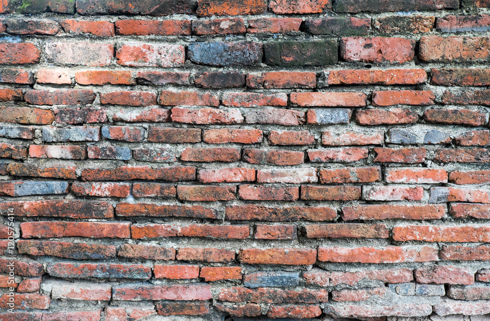 Obraz premium Background of old vintage brick wall