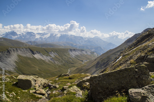 Massif de l'Oisans - Lac des Quirlies - Isère.