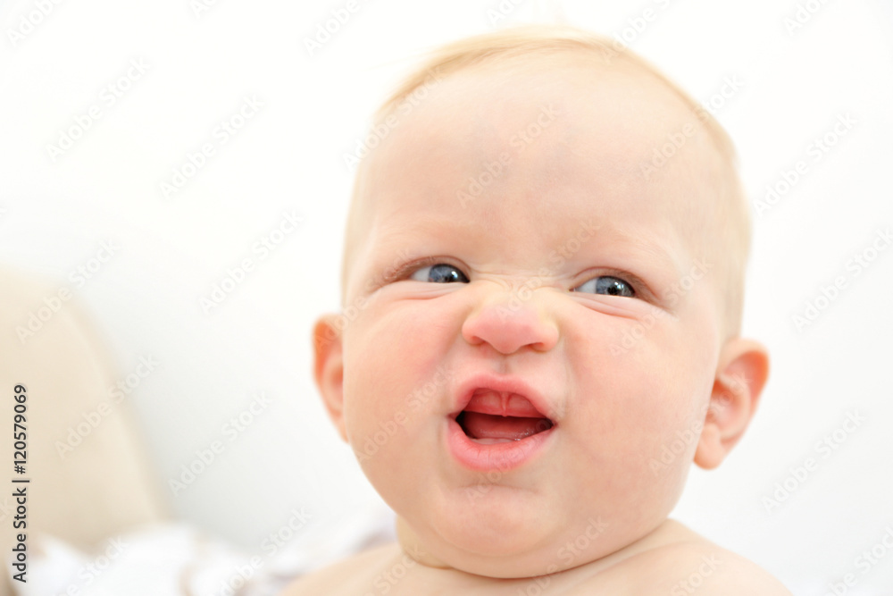 Portrait of adorable baby Portrait of adorable baby