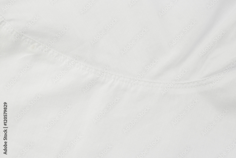 Closeup White fabric texture Closeup White fabric texture