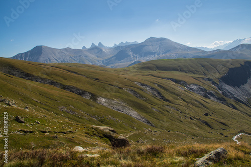 Massif de l'Oisans - Lac des Quirlies - Isère.