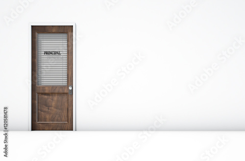 Vászonkép Door In Principal Room