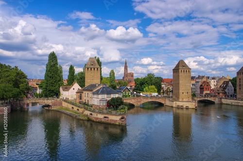 Strassburg im Elsass - skyline Strasbourg in Alsace