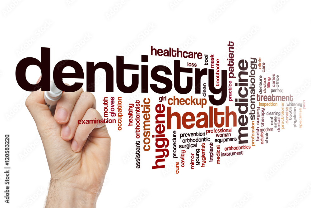 Dentistry word cloud Dentistry word cloud