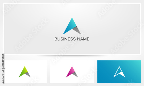 Fényképezés Arrow Folded Logo