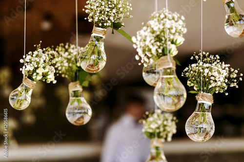 wedding floral decoration photo