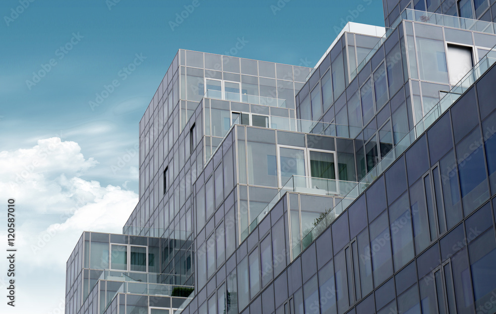 Fototapeta premium Modern architecture corporate offices building