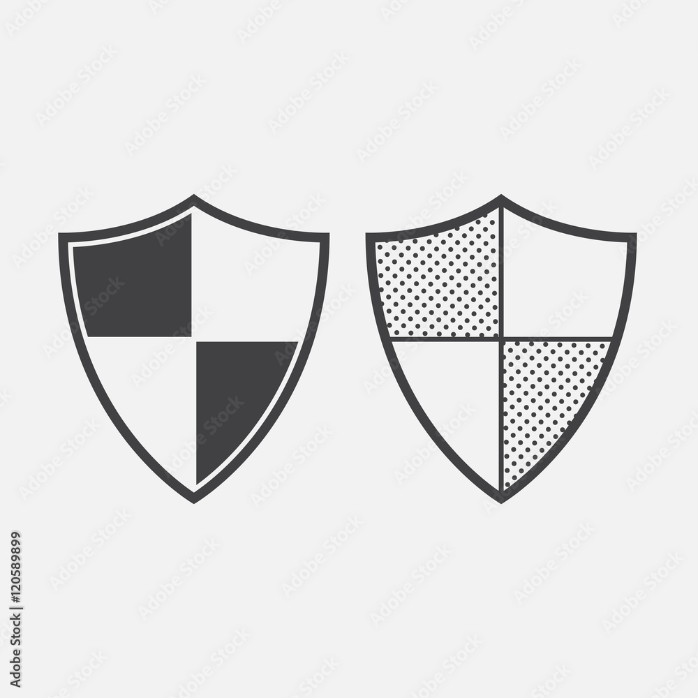 shield line icon, protection outline and solid vector sign, linear and full pictogram isolated on white, logo illustration shield line icon, protection outline and solid vector sign, linear and full pictogram isolated on white, logo illustration