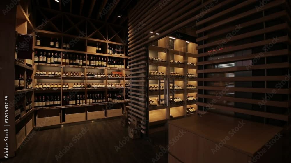 Room for storing wine Room for storing wine