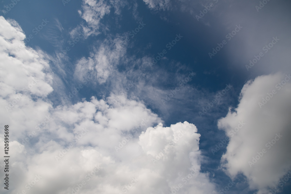 Clouds and blue sky background. Clouds and blue sky background.