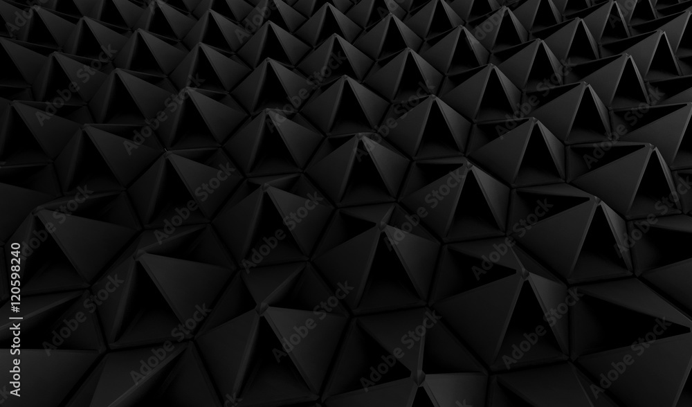 Most Recommended 3d Geometric Black Background
