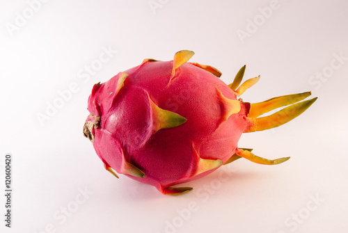 Dragon fruit on a white background