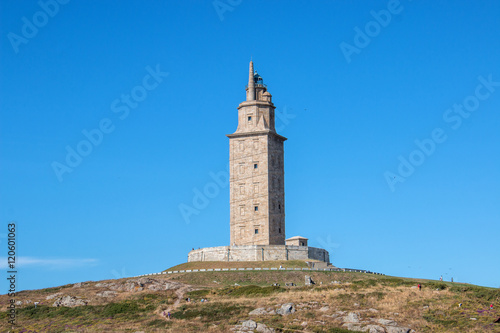 Torre de Hércules A Coruña (Herkulesturm) de La Coruña Galicien Spanien © pixs:sell