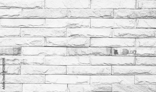 Brick wall background / Old gray Bricks Wall Pattern brick wall texture or brick wall background on day noon light for interior or exterior brick wall building and brick wall decoration texture.