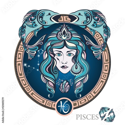 Pisces. Zodiac sign