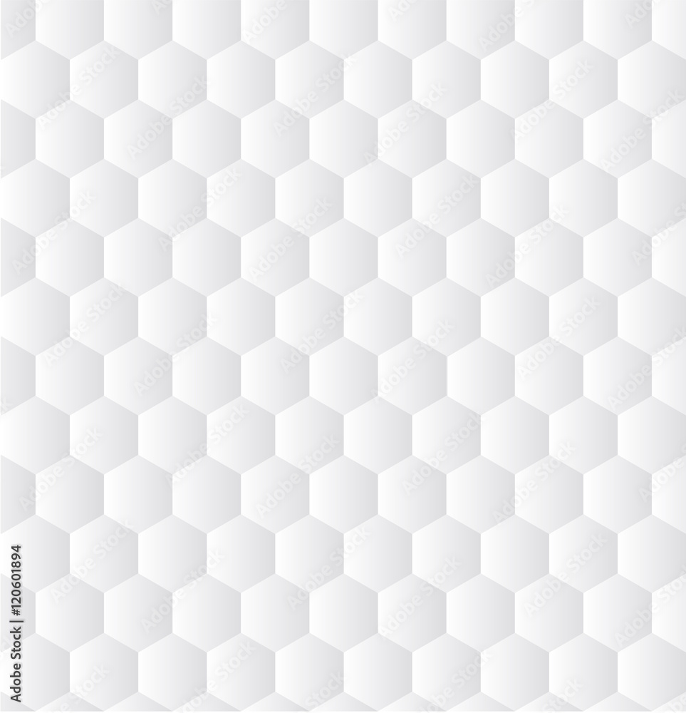 Seamless White Texture of Hexagons. Seamless White Texture of Hexagons.