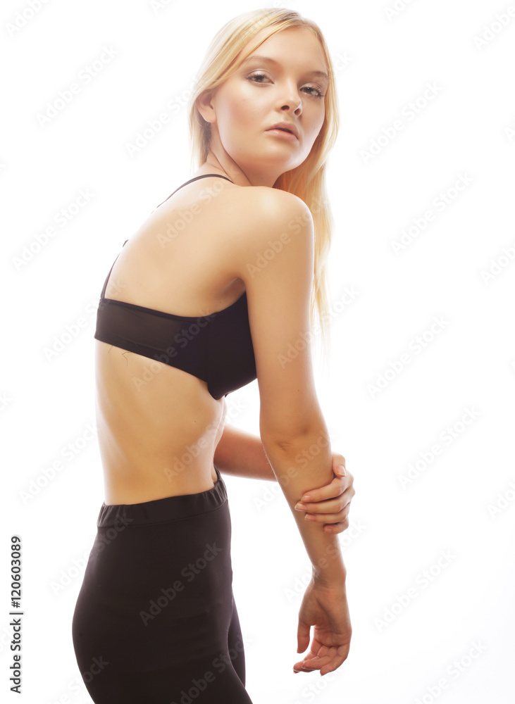 Portrait of sensual woman model Portrait of sensual woman model