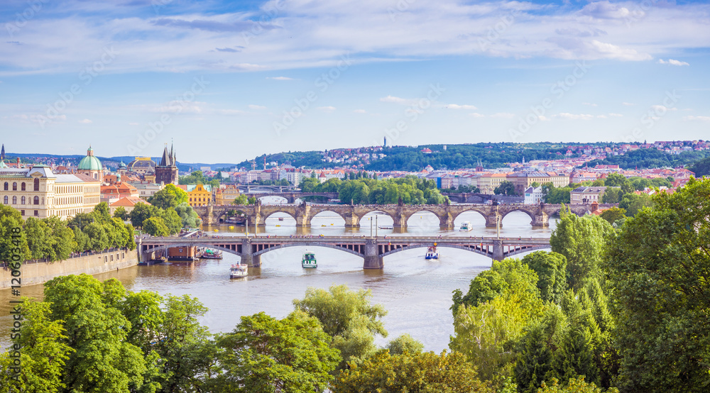 Obraz premium The bridges of Prague