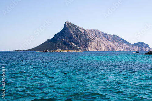 Tavolara Island in Sardinia  Italy