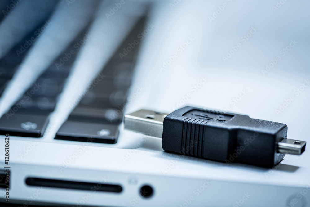USB drives connected to computer USB drives connected to computer