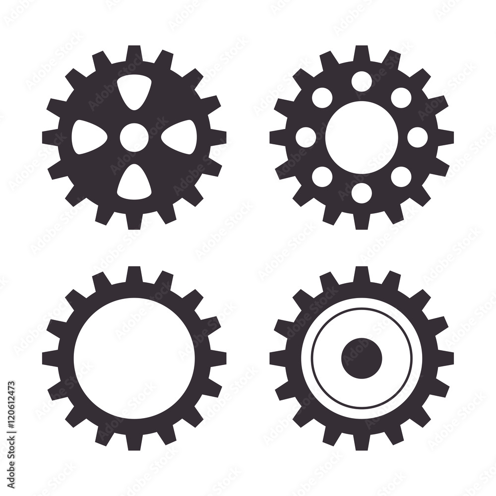 set gear wheel team work design isolated vector illustration eps 10 set gear wheel team work design isolated vector illustration eps 10