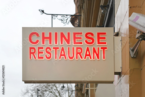 Chinese Restaurant Sign