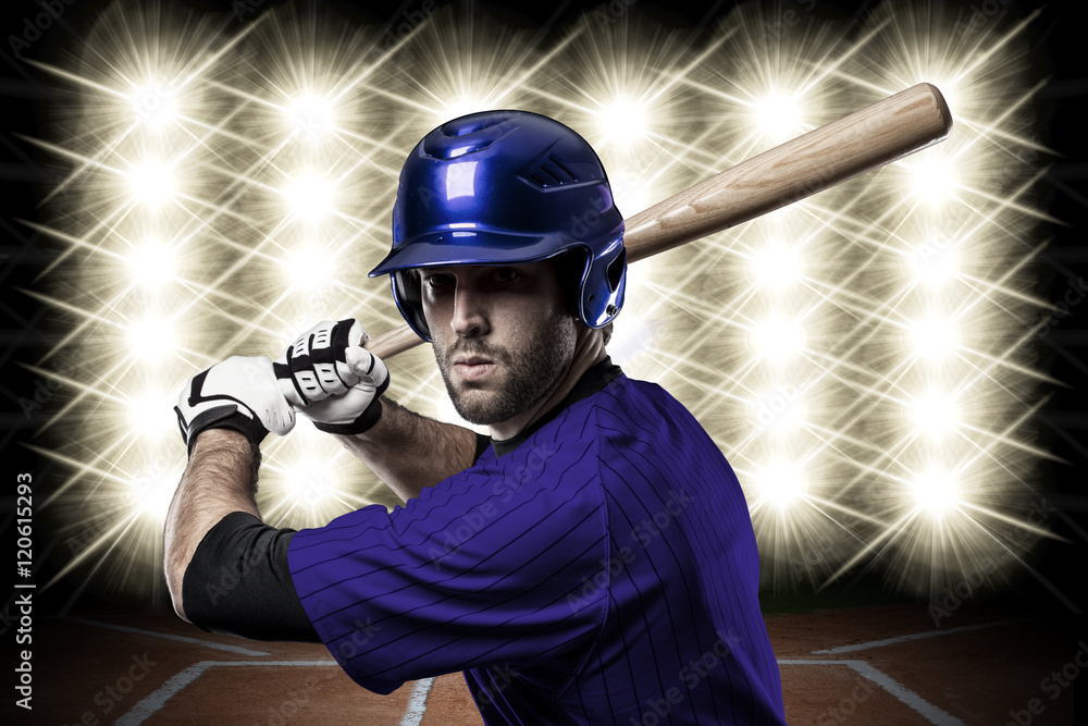 Naklejka premium Baseball Player