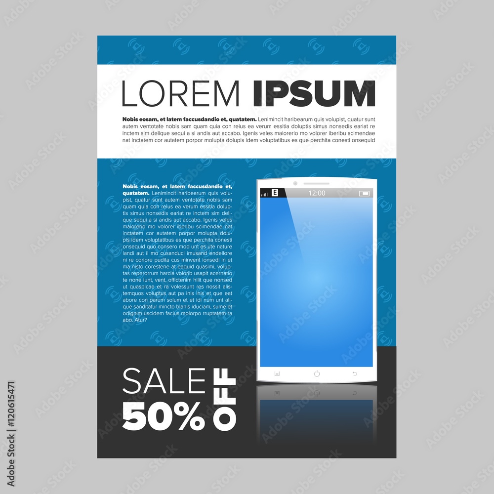 Mobile phone electronic banner Mobile phone electronic banner