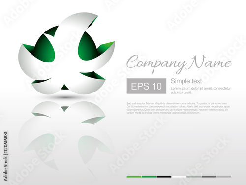 Modern, Abstract Vector Logo Template