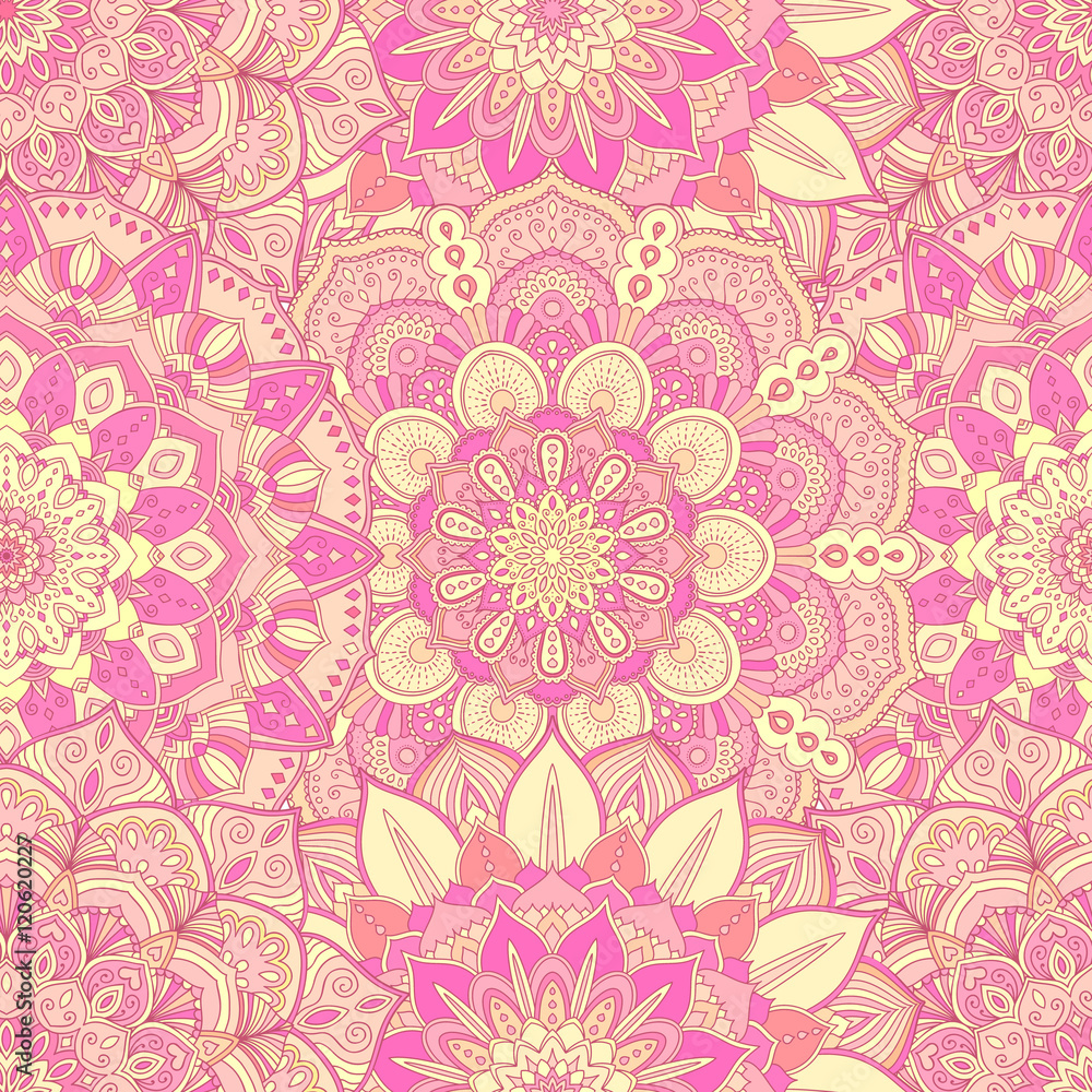 Flower Pattern Intricate Pink Flower Pattern Intricate Pink