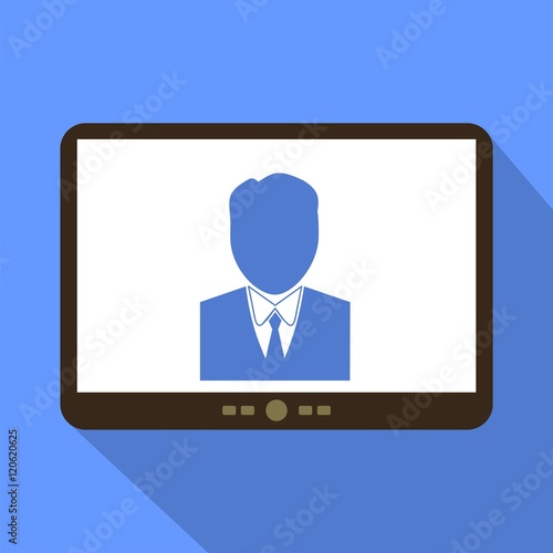 Online support Tablet Icon