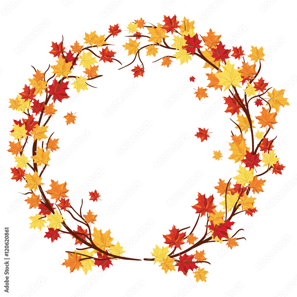 Fototapeta premium Autumn Frame