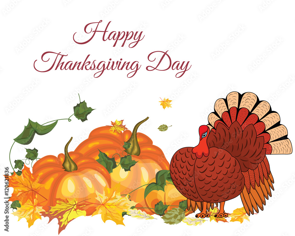Thanksgiving Day Greeting Card Thanksgiving Day Greeting Card