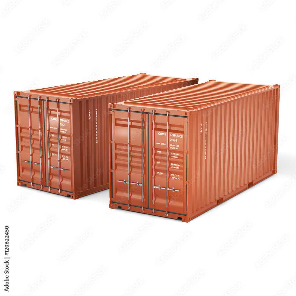 3D rendering containers 3D rendering containers