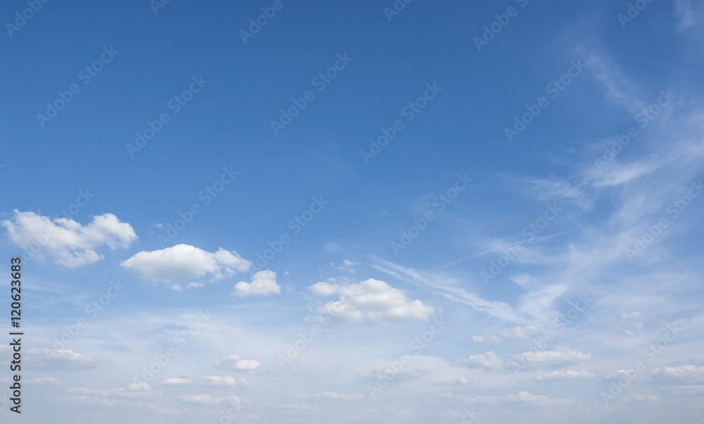 Fototapeta premium sunny sky with clouds