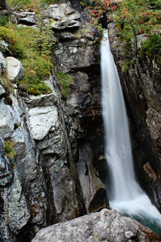 One long waterfall